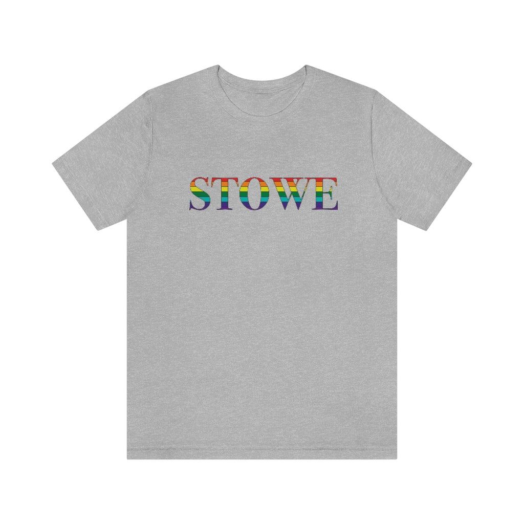 Stowe Rainbow Unisex Jersey Short Sleeve Tee