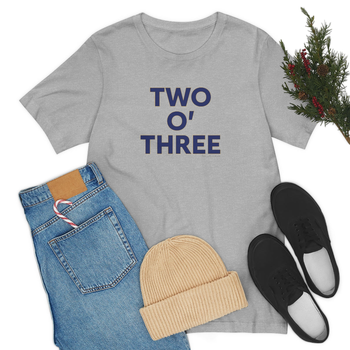 Two O' Three Unisex Jersey Short Sleeve T-Shirt