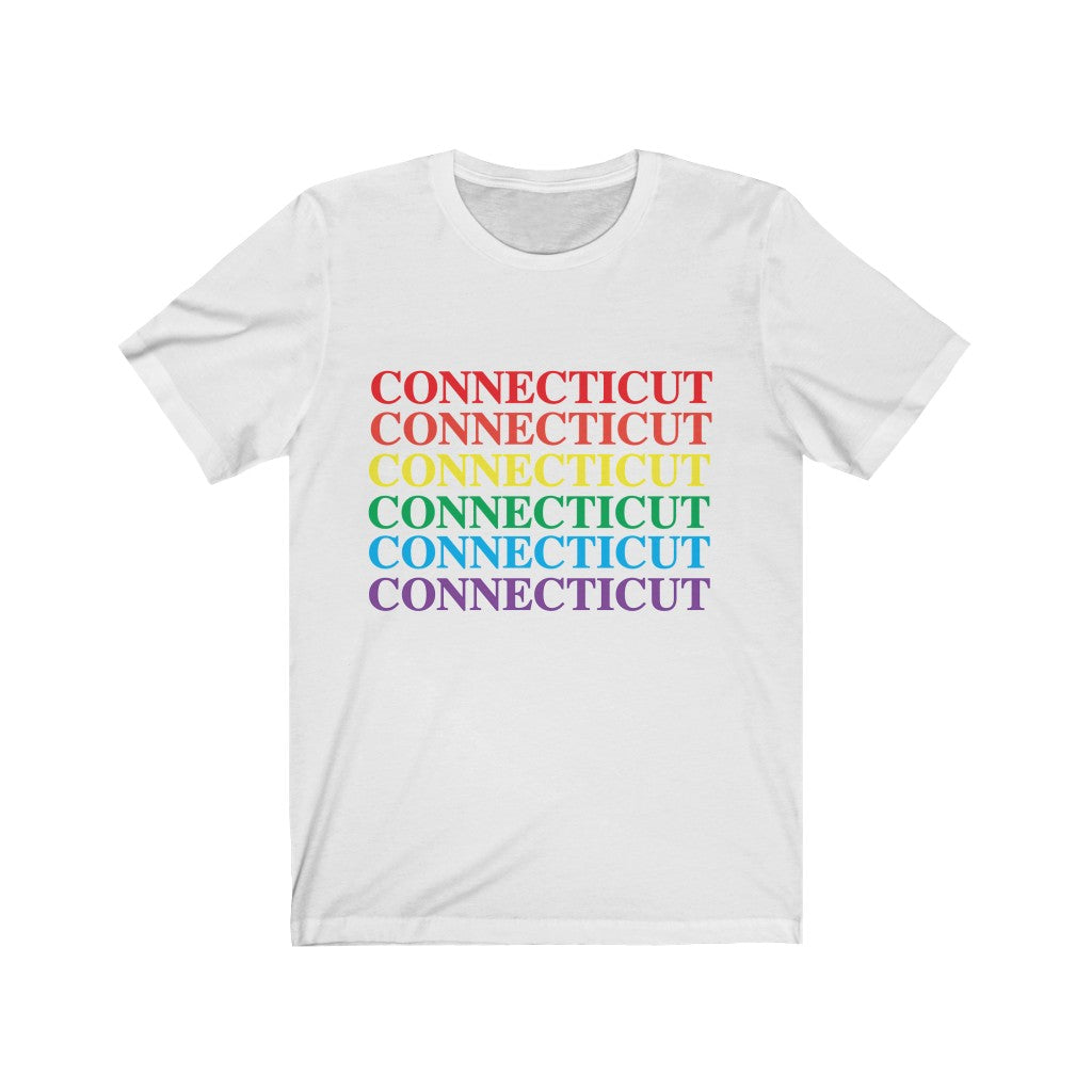 Connecticut Unisex Jersey Short Sleeve Tee