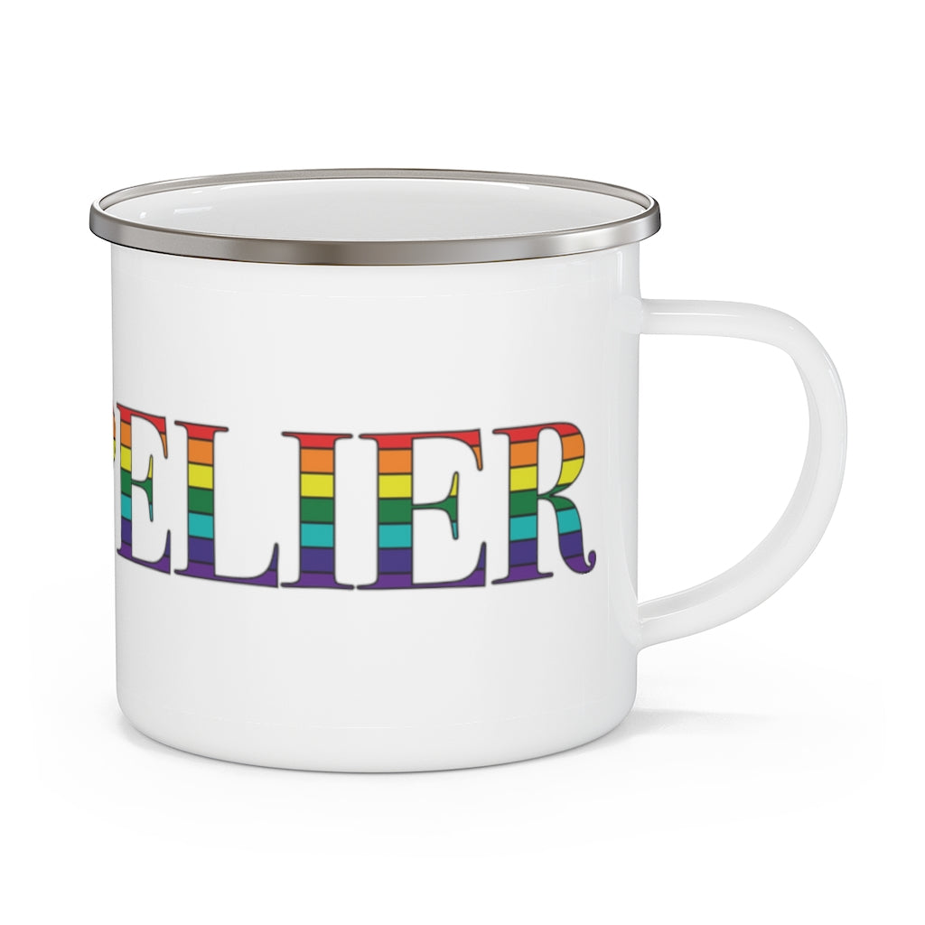 Montpelier Rainbow Enamel Camping Mug