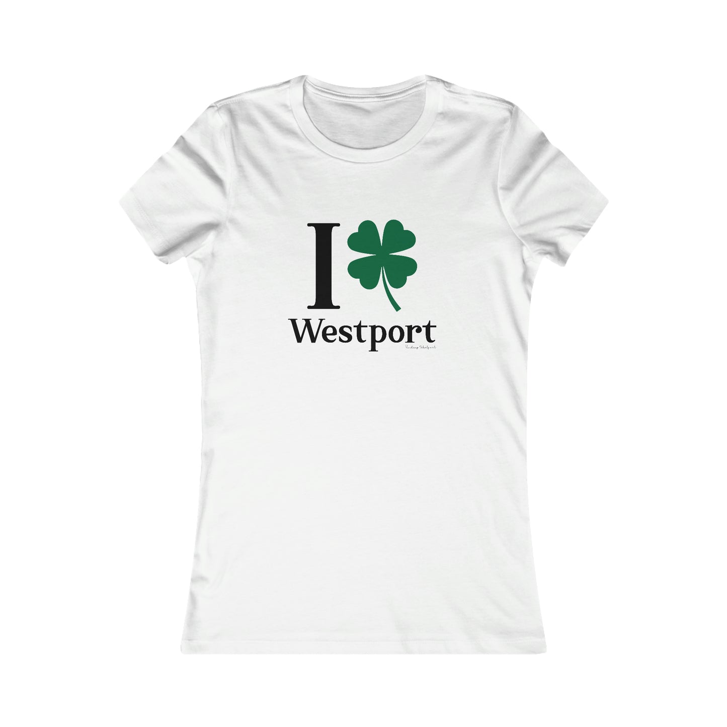 westport connecticut st patricks day shirt, i clover westport