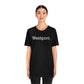 Westport. Unisex Jersey Short Sleeve Tee