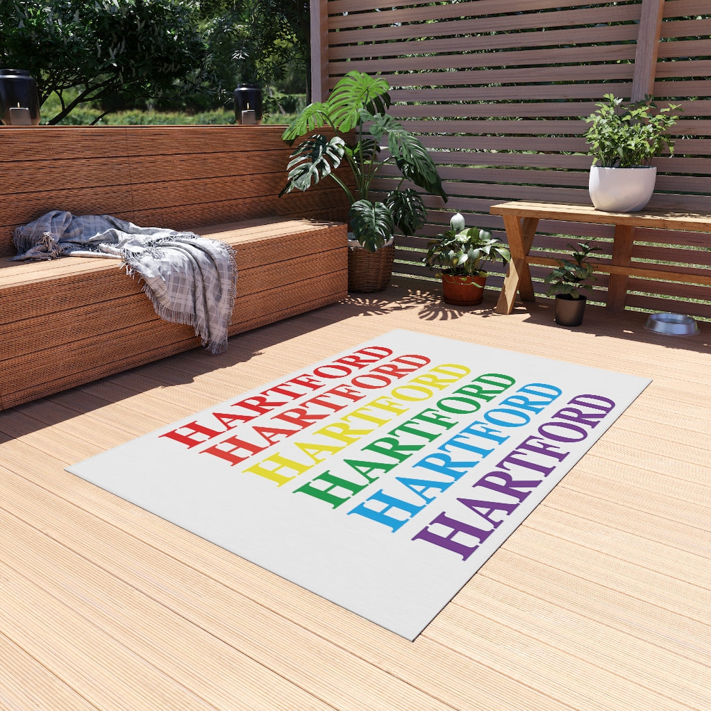 Hartford Pride Outdoor Rug