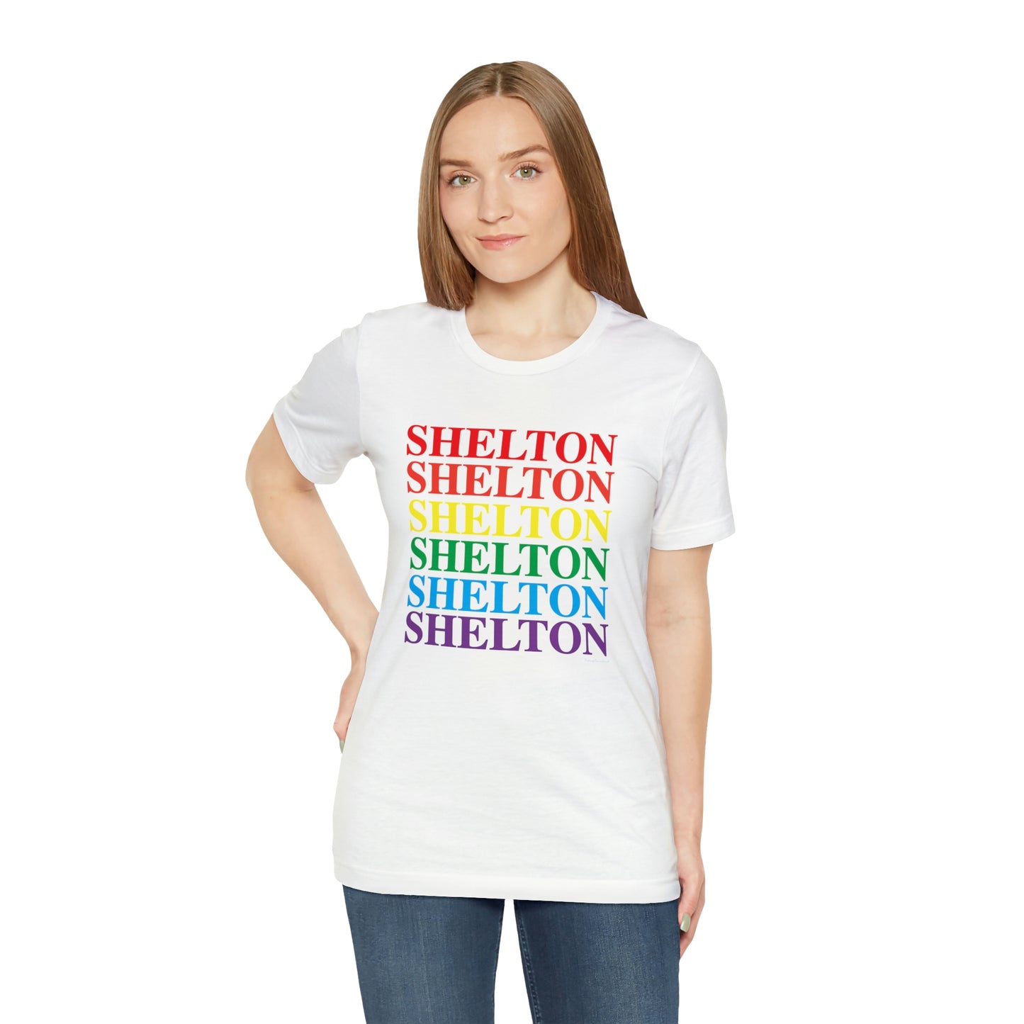 Shelton Pride Unisex Jersey Short Sleeve Tee