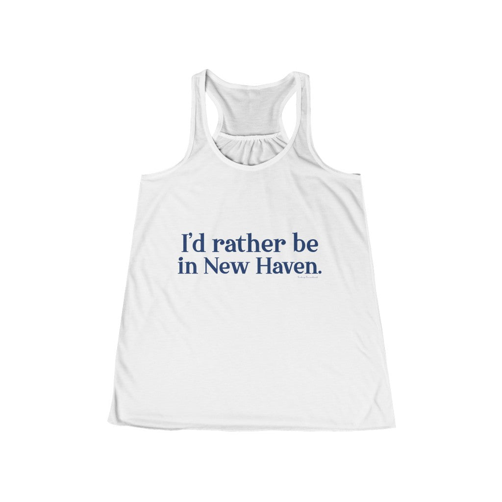 new haven ct / connecticut womens tank top shirt 