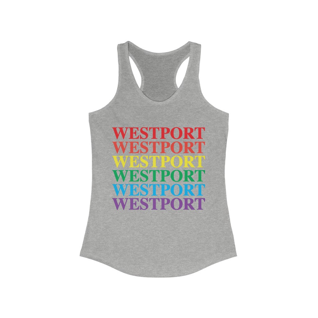 westport ct / connecticut womens tank top shirt 