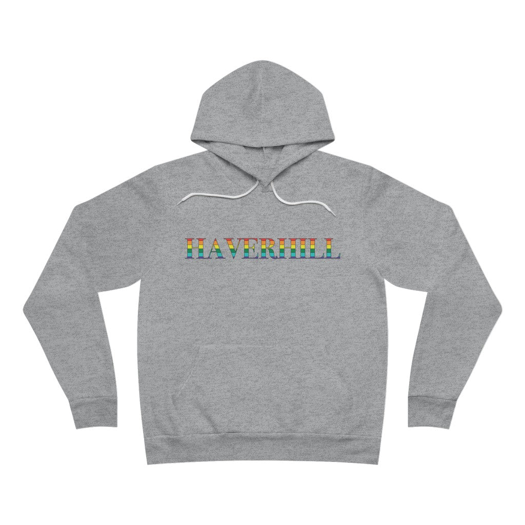 Haverhill Rainbow Unisex Sponge Fleece Pullover Hoodie