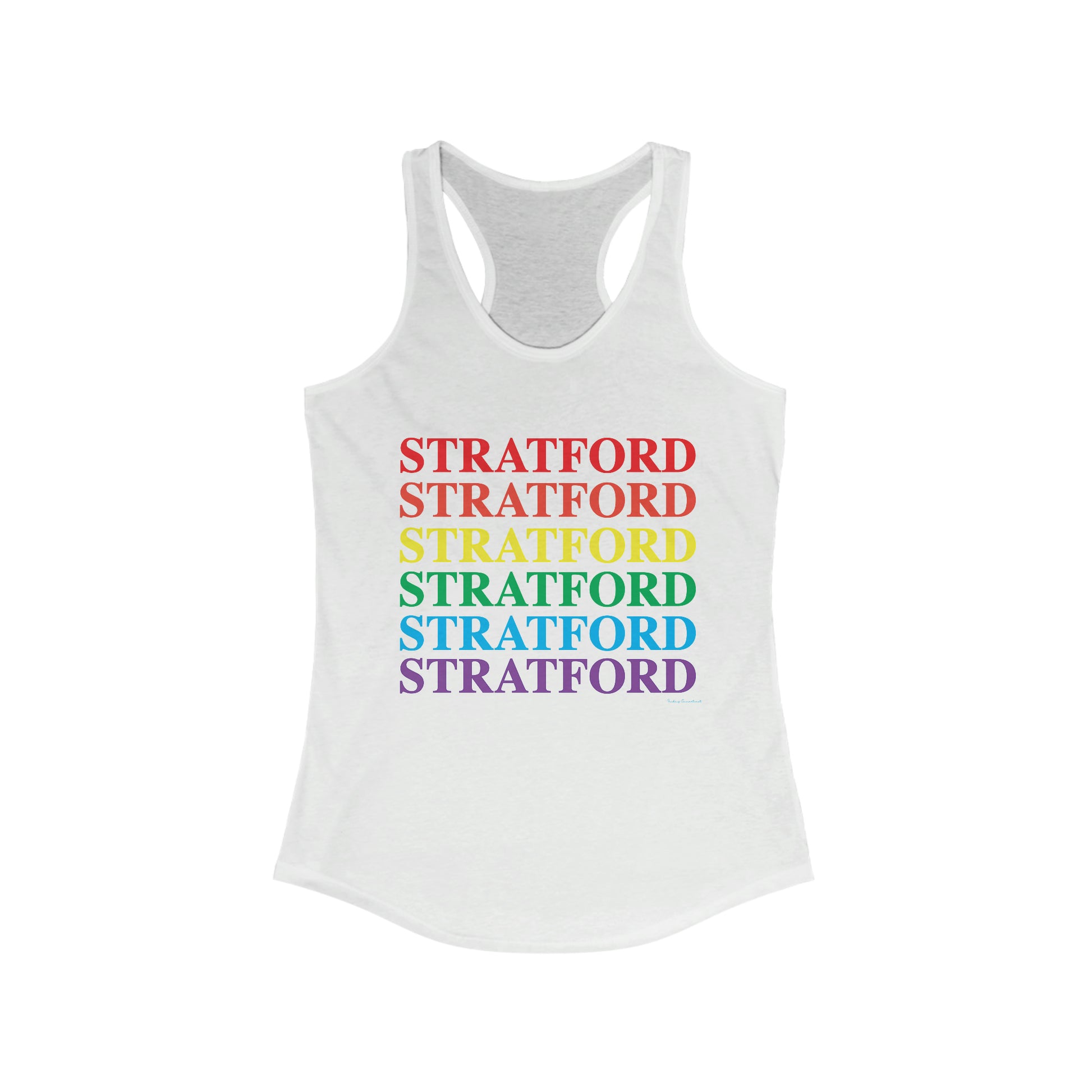 stratford ct pride womens tank top shirt 