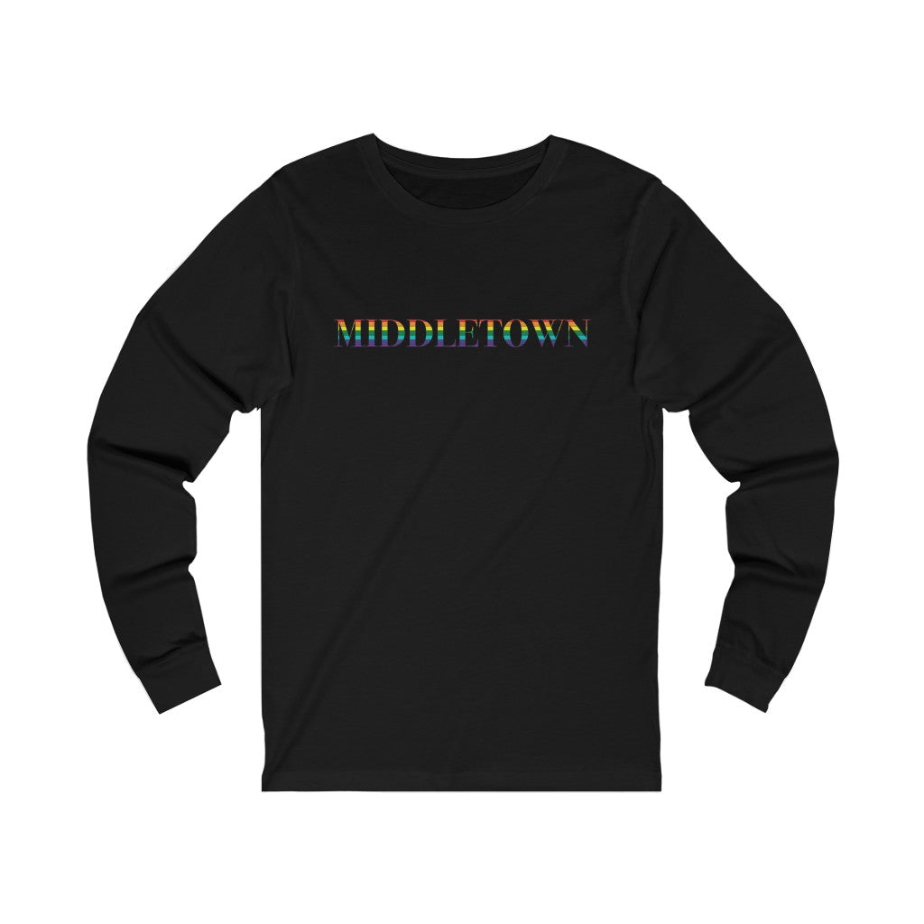 Middletown Rainbow Unisex Jersey Long Sleeve Tee