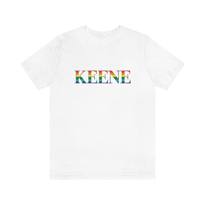 Keene Rainbow Unisex Jersey Short Sleeve Tee