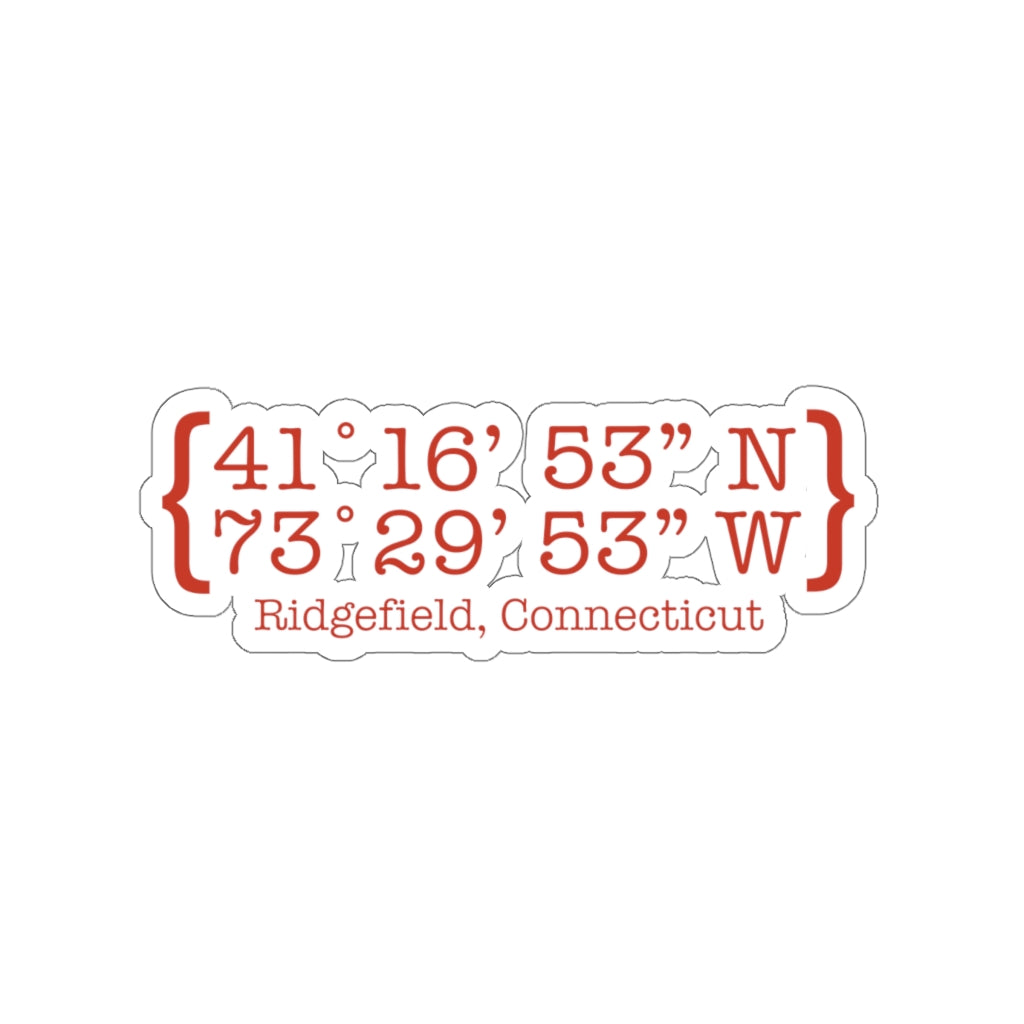 Ridgefield Coordinates Kiss-Cut Stickers