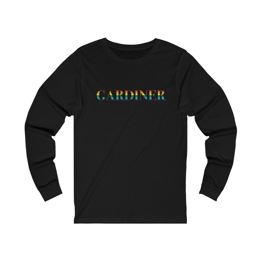 Gardiner Rainbow Unisex Jersey Long Sleeve Tee