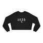 1835 Westport - White  Women's Cropped Fleece Pullover
