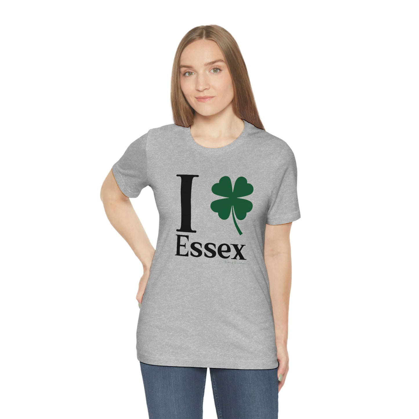 Essex Connecticut St. Patrick's Day shirt, I Clover Essex