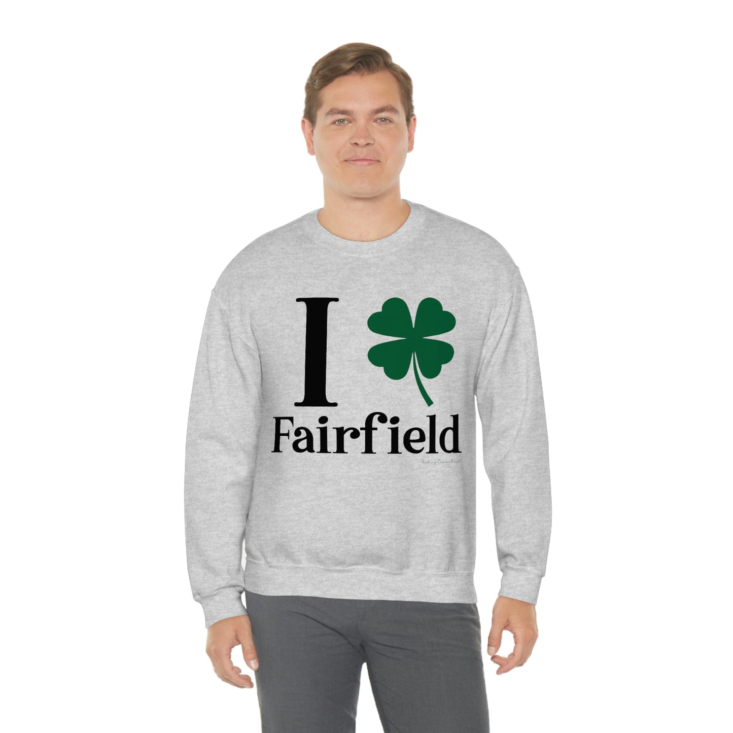 I Clover Fairfield Unisex Heavy Blend™ Crewneck Sweatshirt