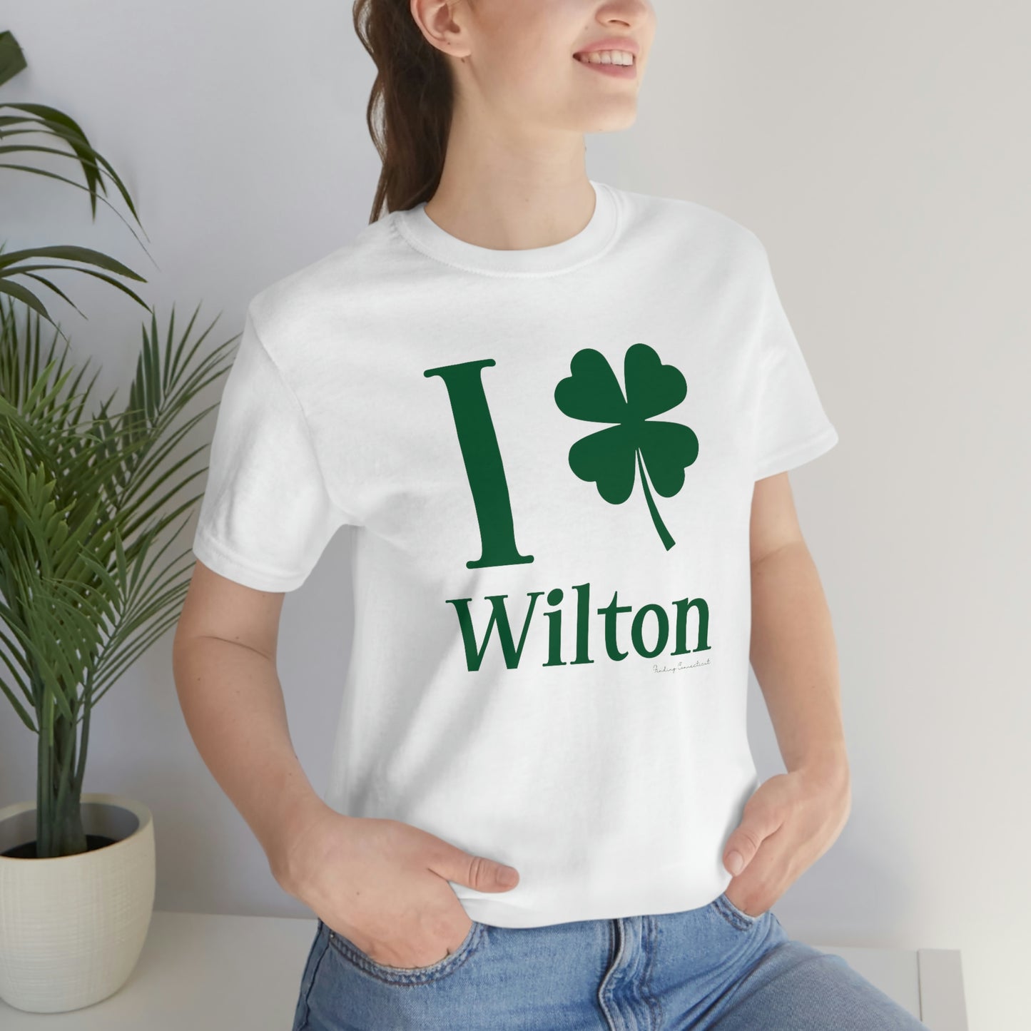 I Clover Wilton (Green)  Unisex Jersey Short Sleeve Tee