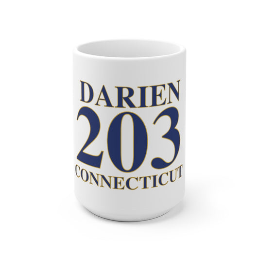 Darien 203 connecticut mug