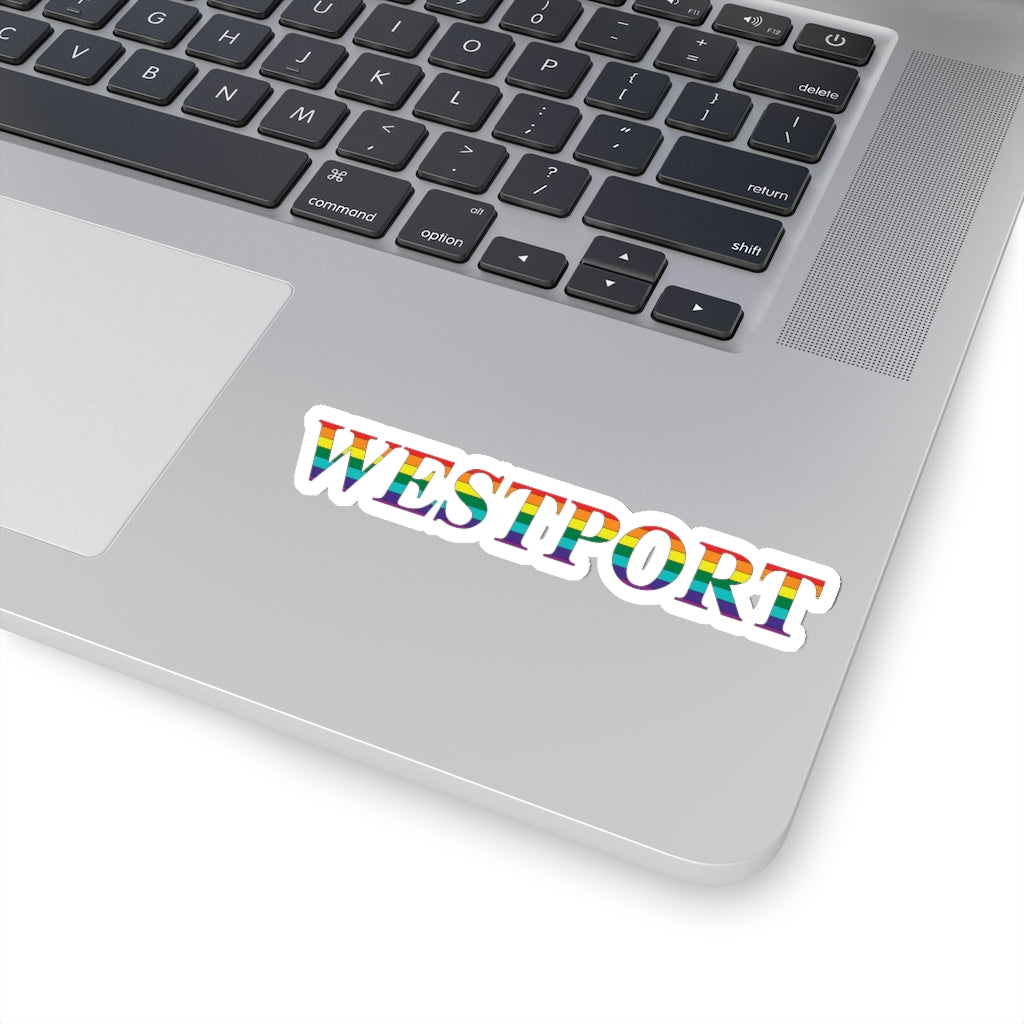 Westport Rainbow Kiss-Cut Stickers