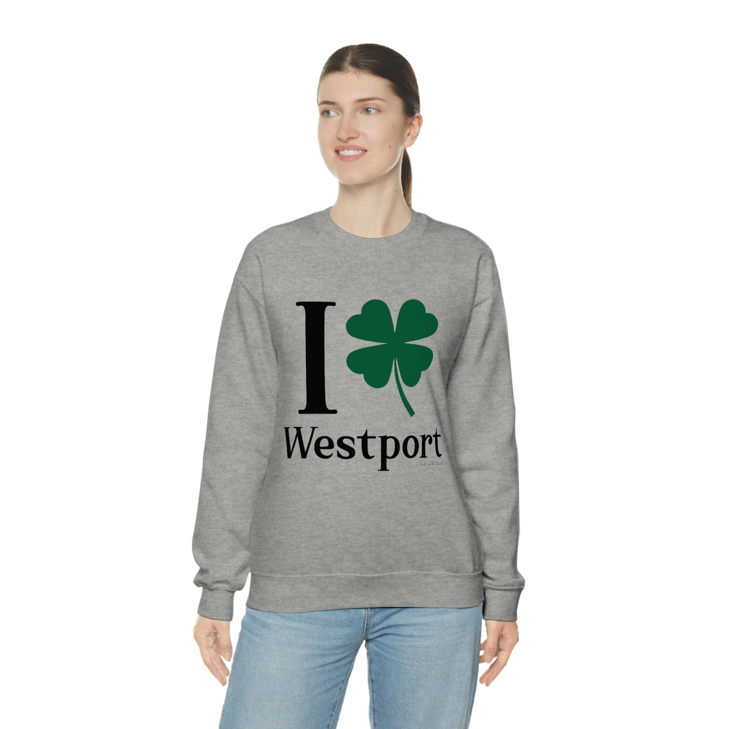 I Clover Westport Unisex Heavy Blend™ Crewneck Sweatshirt