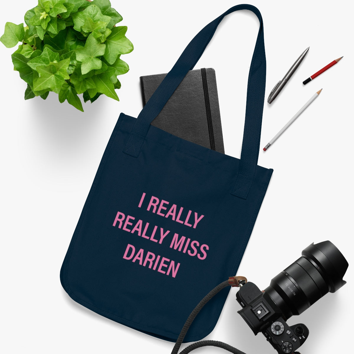 I really really miss darien ct tote bag