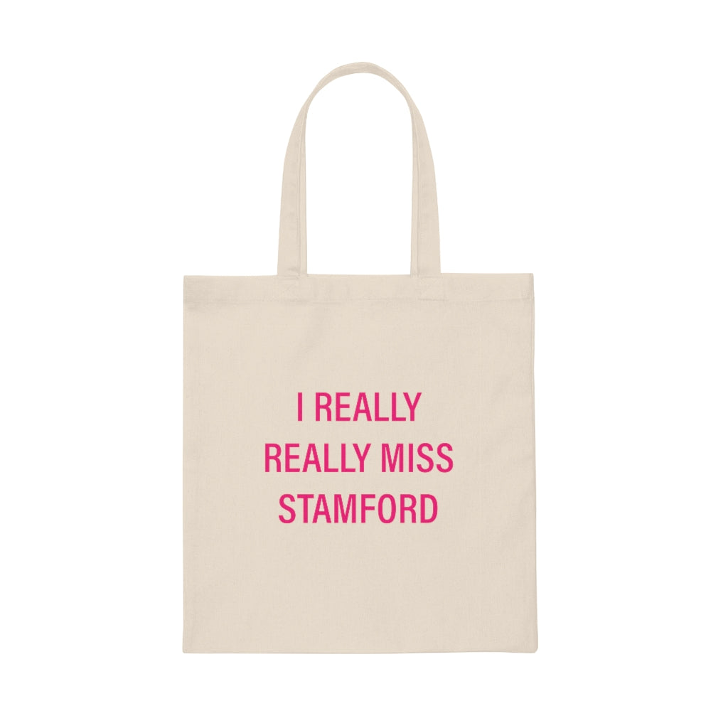 I really really miss Stamford Canvas Tote Bag