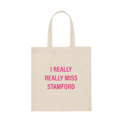 I really really miss Stamford Canvas Tote Bag