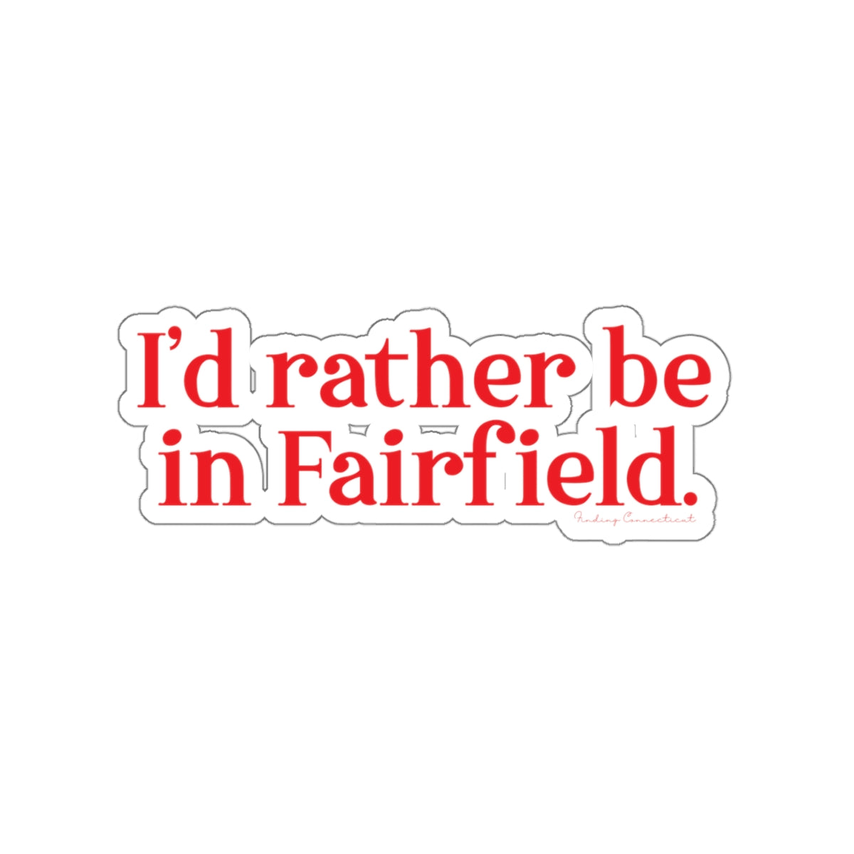 fairfield sticker