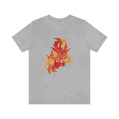 Maine leaves tee shirt