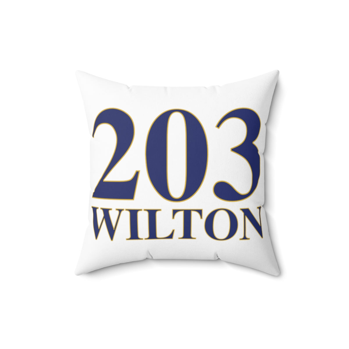 203 Wilton Spun Polyester Square Pillow