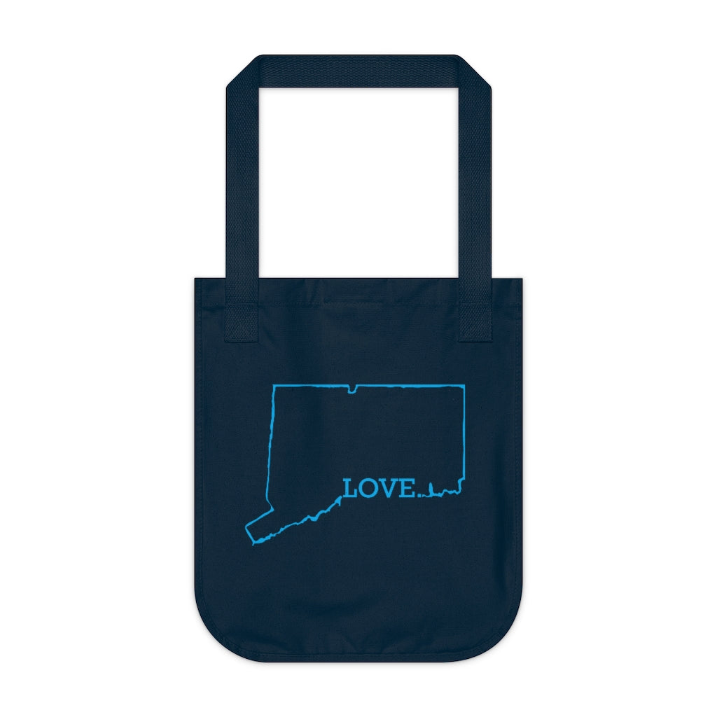CT Love Organic Canvas Tote Bag