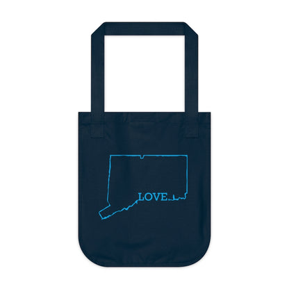 CT Love Organic Canvas Tote Bag