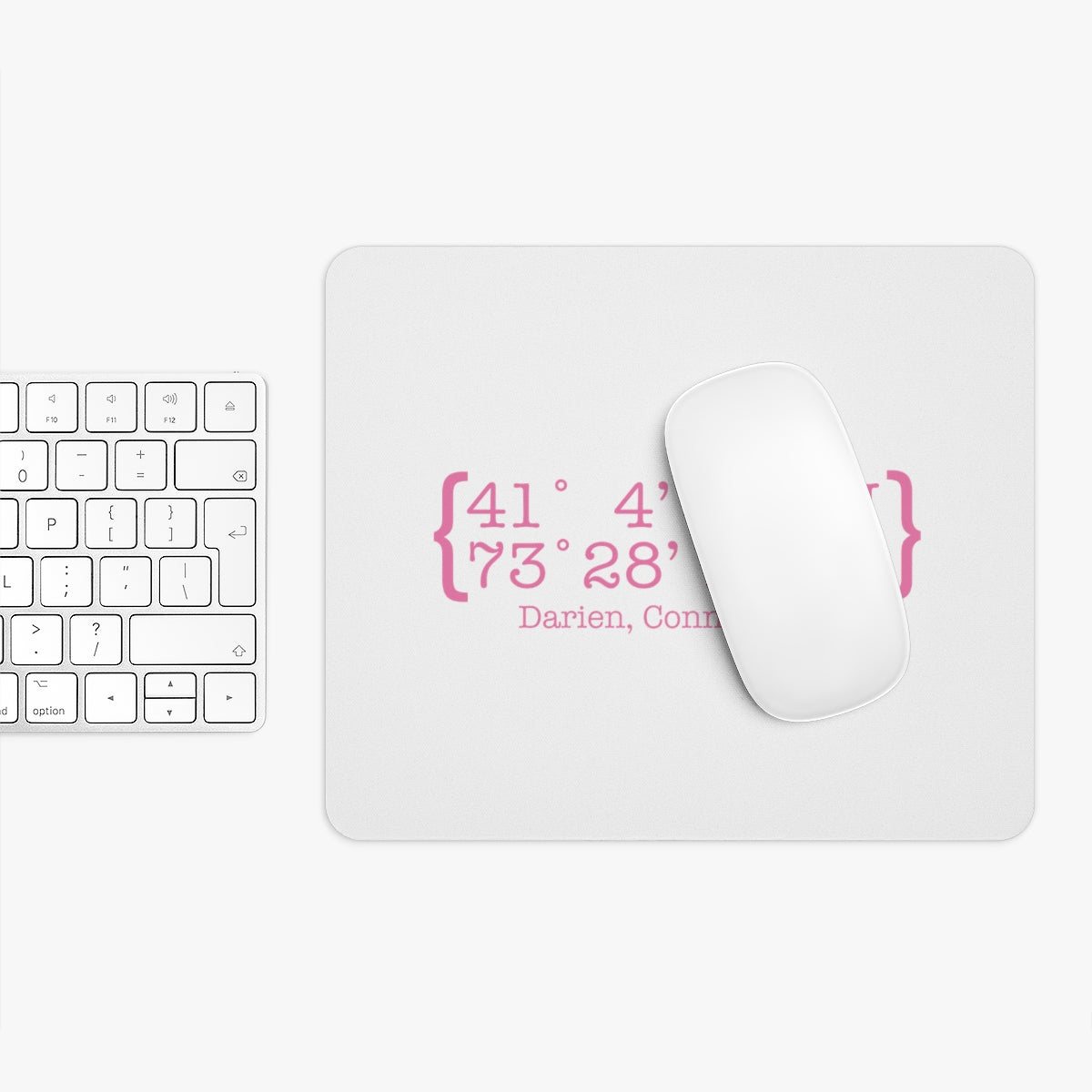 Darien Coordinates Mousepad