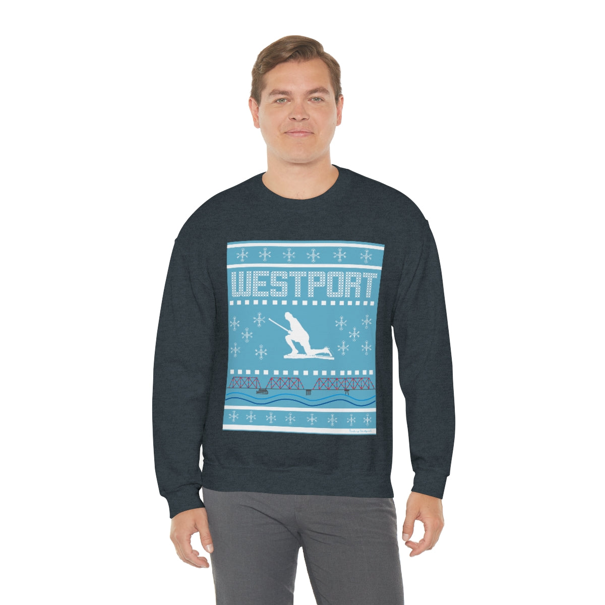 Westport Ugly Holiday Unisex Heavy Blend™ Crewneck Sweatshirt