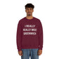 I Really Really Miss Greenwich Unisex Heavy Blend™ Crewneck Sweatshirt