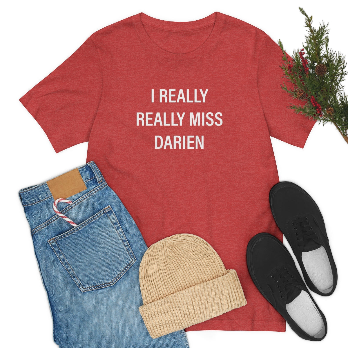 I Really Really Miss Darien Unisex Jersey Short Sleeve Tee