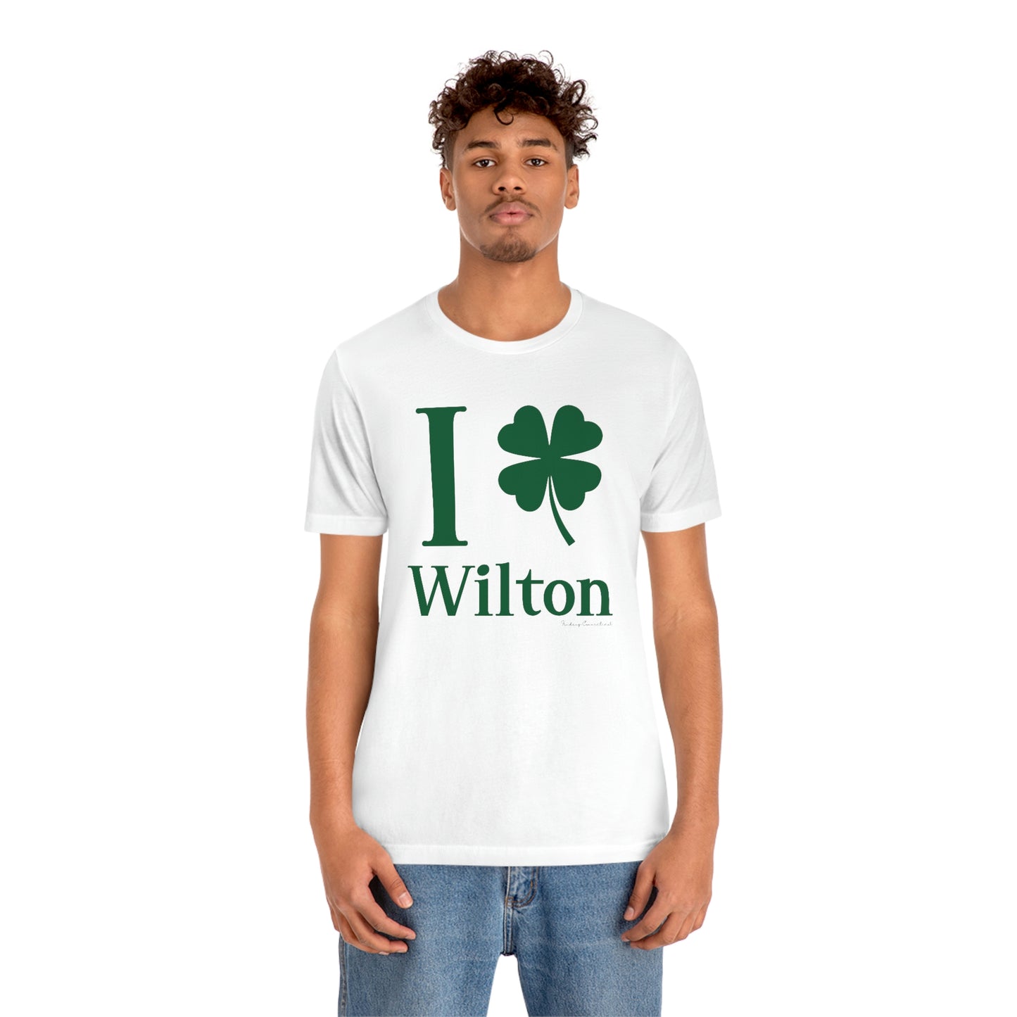 I Clover Wilton (Green)  Unisex Jersey Short Sleeve Tee