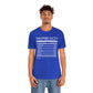 Westport Facts Unisex Jersey Short Sleeve Tee
