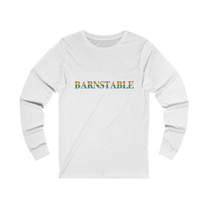 Barnstable Rainbow Unisex Jersey Long Sleeve Tee