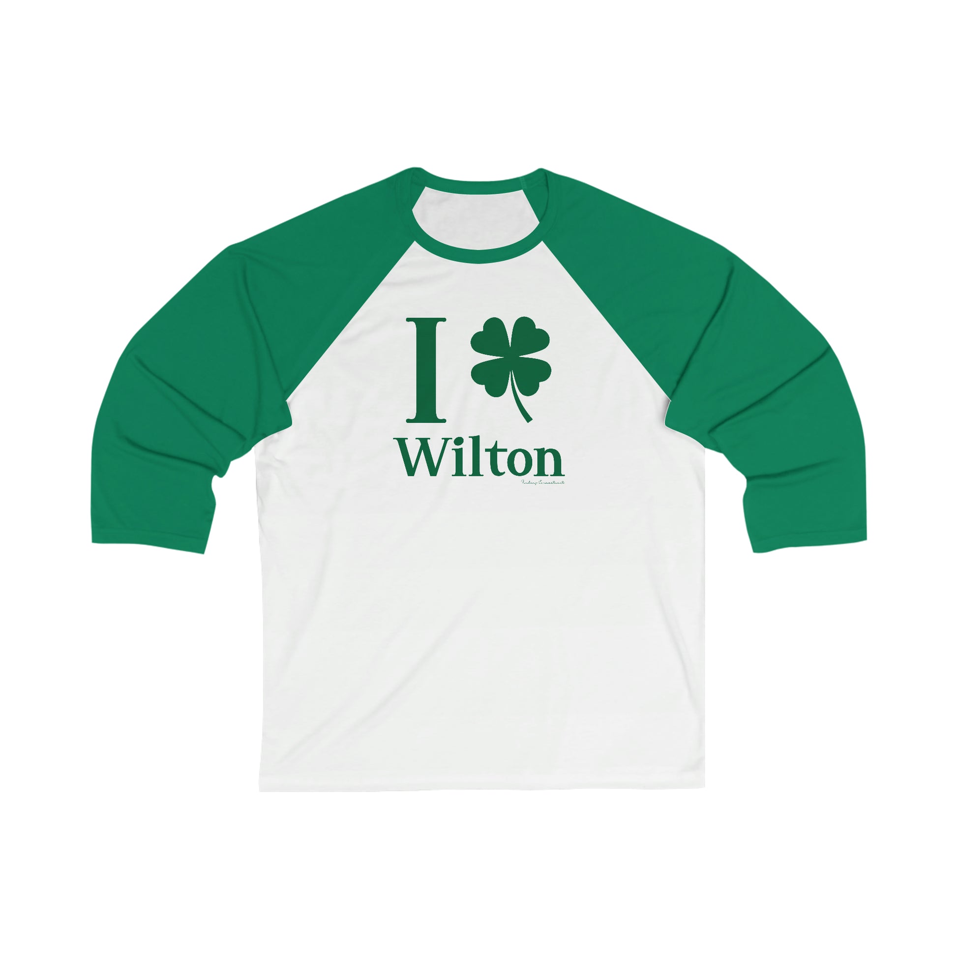 Wilton Connecticut St. Patrick’s Day shirt, I Clover Wilton