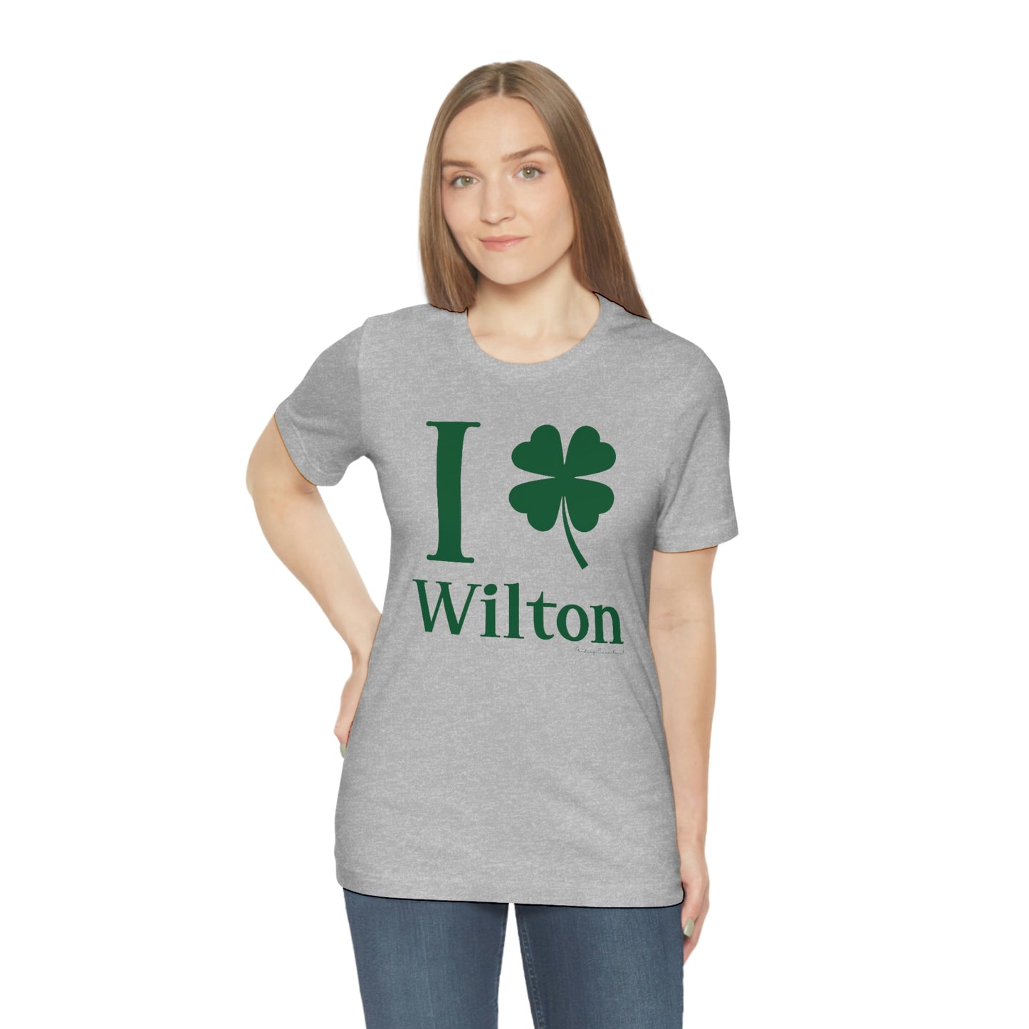 I Clover Wilton (Green)  Unisex Jersey Short Sleeve Tee