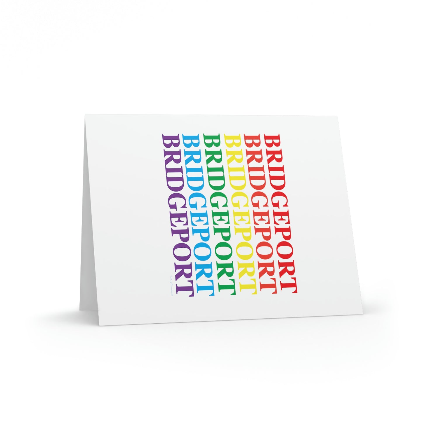 Bridgeport Pride Greeting Cards (8, 16, and 24 pcs)