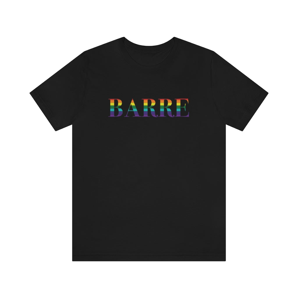 Barre Rainbow Unisex Jersey Short Sleeve Tee