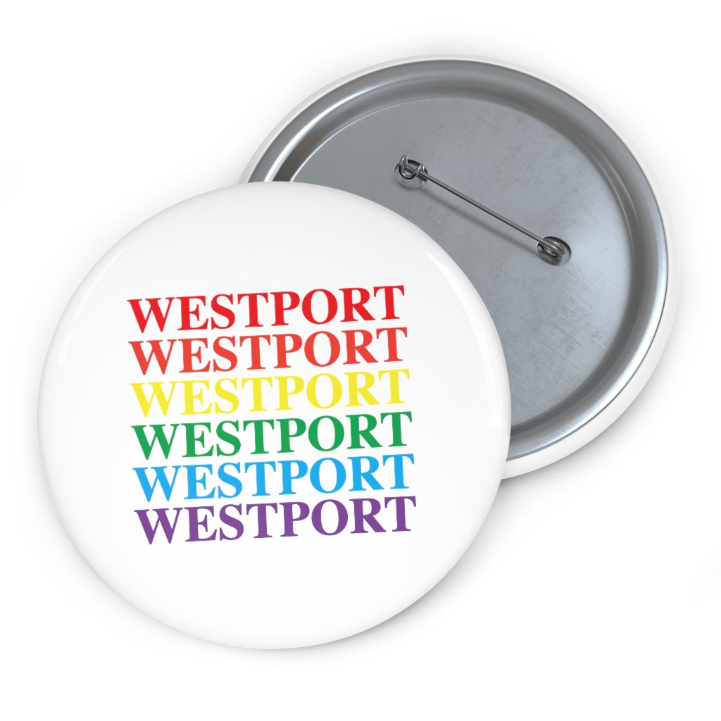 Westport Pride Pin Buttons