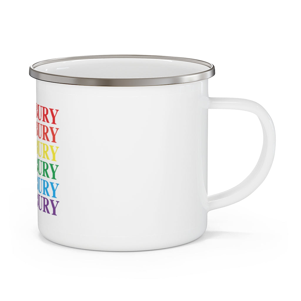 Waterbury Pride Enamel Camping Mug