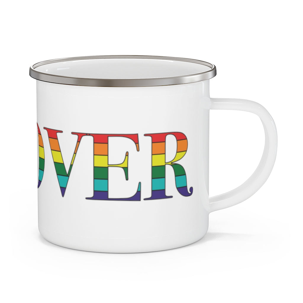 Hanover Rainbow Enamel Camping Mug