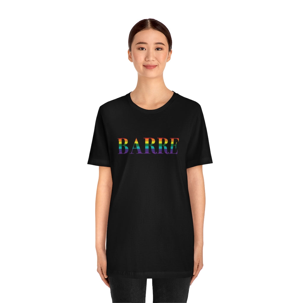 Barre Rainbow Unisex Jersey Short Sleeve Tee