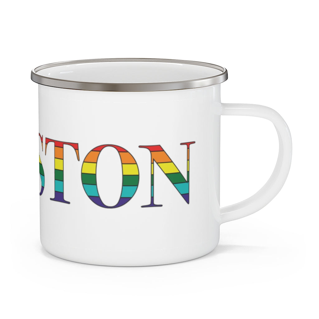 Lewiston Rainbow Enamel Camping Mug