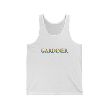 Gardiner Rainbow  Unisex Jersey Tank