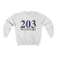 Westport 203  Unisex Heavy Blend Crewneck Sweatshirt