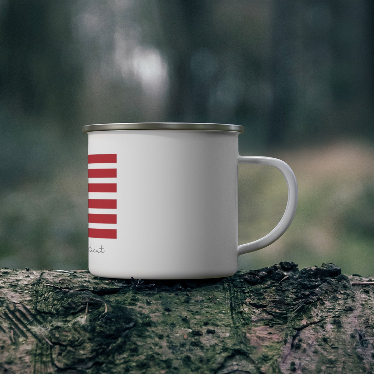 Minuteman Flag Enamel Camping Mug